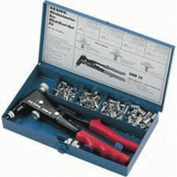 CF-GBM-10 KIT 1496379, Gesipa, Gbm-10 Kit, Gesipa Manual Tool, Gesipa Manual Insert Tool Kit, Includes: Assorted